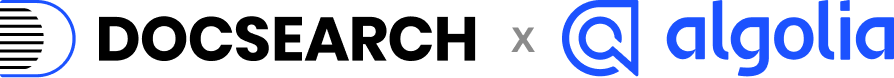 DocSearch 和 Algolia